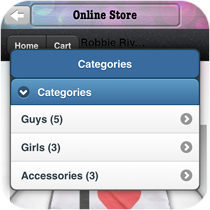 Mobile Application Shopping Cart Feature